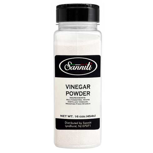 Sanniti Vinegar Powder, 16 oz | Concentrated Vinegar Flavor Powder | Ideal
