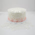 Gyufise 50Pcs White Edible Cupcake Toppers, Snowflakes Cake Decoration for Christmas Winter Birthday Party Supplies