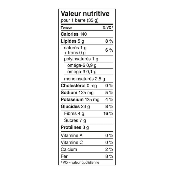 5ct, 175g/6.17oz Kashi Chia Granola Chocolate Almond and Sea Salt, (Canadian)