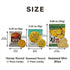K-Herb 9.5oz (270g)) Korean Baked Sweet Rice Cracker Bites with Roasted Seaweed, Crunchy Korean Snack, Individually