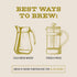 100% 1 LB Bizzy Organic Cold Brew Coffee | Light & Bright Blend | Coarse Ground Coffee | Light Roast | Micro Sifted |
