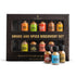 TILZ COLLECTION 12 Pack Set Spices Gift Essential Seasoning Collection with Spice Jars Kitchen Spice Rack Must-Have