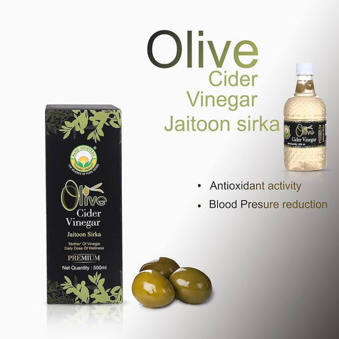 Generic (500 Ml) Dalal Olive Cider Vinegar Premium (Jaitun ka Sirka)