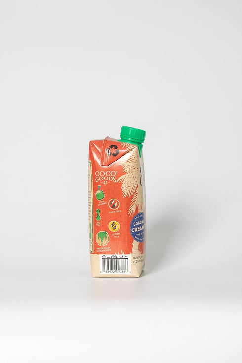16.9 oz (500ml) Pack 12 CocoGoods Organic Coconut Creamer Plant-Based, Dairy-Free, Vegan, Gluten-Free, Non-GMO, Never