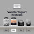 22 Liberty Bell Vanilla Yogurt Covered Mini Pretzels, Gourmet Sweet Salty Snacks, Ounce Bag
