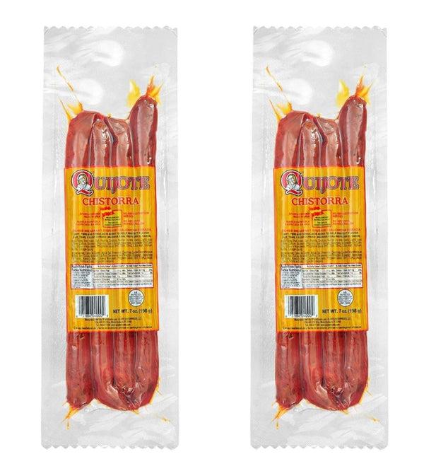 Generic Chistorra Dry, Spanish Dry Chorizo Style - Quijotee - 7 oz each