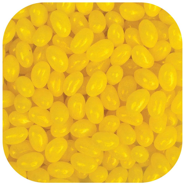 Yellow Candy Bulk Jelly Beans - Lemon Fruit Flavored Chewy Candy Beans