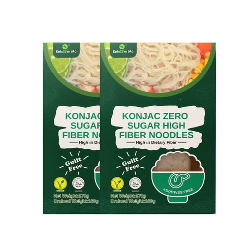 Konnyaku High Fiber Shirataki Noodle Low Carb Pasta Keto Vegan Paleo Sugar