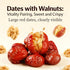17.6 oz (500g),Only Jujube Dates with Walnuts jujubes and walnuts - Natural Chinese Red Date Snack, Healthy Jujube