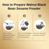I WUGU 2-Pack 19.25 oz Walnut Black Soybean Sesame Powder, Plant-Based Meal Replacement, Healthy Breakfast Instant