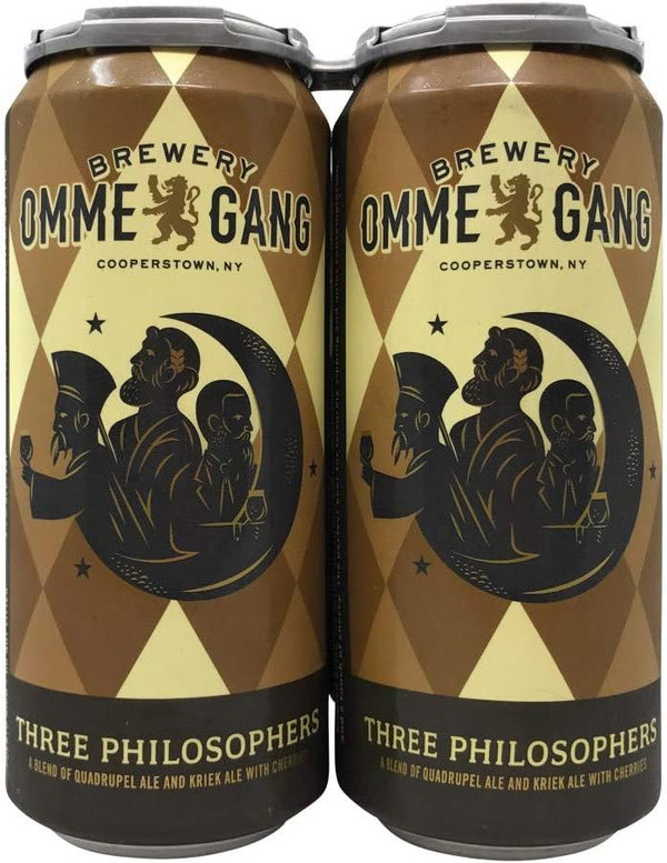 OMMEGANG 3 Philosophers Quad 4pk Cans, 16 FZ