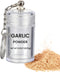 Generic Mini Garlic Powder Keychain Bottle Travel Spice Jar Small AS Container w/