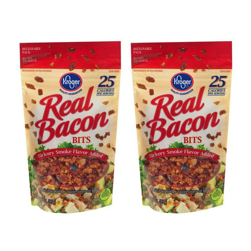 Kroger Real Bacon Bits Hickory Smoke Flavor 3 oz