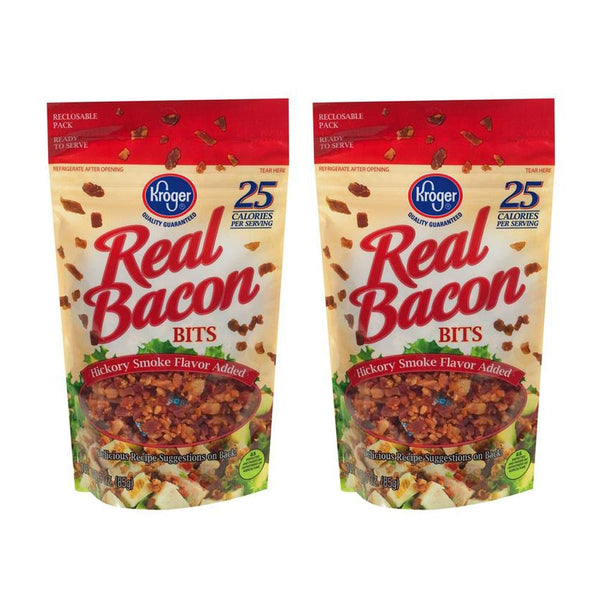 Kroger Real Bacon Bits Hickory Smoke Flavor 3 oz