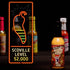 Headless Horseradish Hot Sauce by Torchbearer Sauces, 5 fl oz Bottle, Fiery Heat with Horseradish, Garlic & Mustard