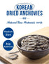 8oz (227g) NICE WITCH'S Korean Dried Anchovy For Soup Stock, Stir-Fry, Broth, Side Dishes, Banchan, Korean Cooking