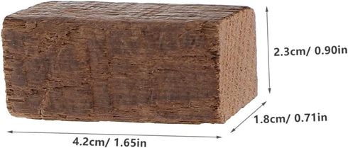 2pcs ULTECHNOVO Red Wine Brewing Chips Toast Wood Chips for Home Wine Making Flavor and Random Shape for Home Brewing