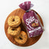 16g 7g 12.4 OZ, (4 Bagels/Pack) (Pack 3) SOLA Everything Bagels, Low Carb & Keto Friendly, of Protein Per Bagel & Net