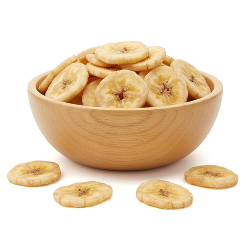 5 NY Spice Shop Dried Banana Chips - Pound Dehydrated Sweet Banana Chips Fruit Snacking - Thin Banana Slices For Baking