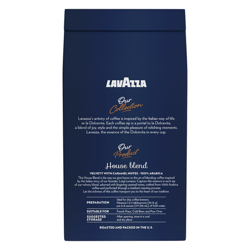 Packet, 100% 20 (Pack 2) Lavazza Perfetto Ground Coffee Blend, Dark Roast, Value Caramel flavor with Dark and Velvety