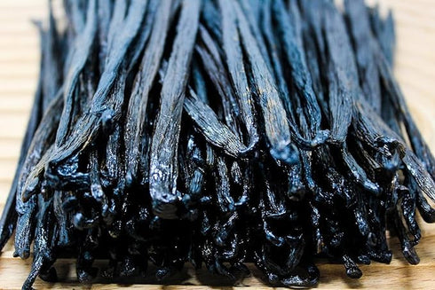 12 5-5.5 inches, (12 Aromatic Tahitian Vanilla Beans for Making Vanilla Extract, Whole Vanilla Beans Extract Grade