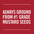 1.75 oz (Pack 4) McCormick Ground Mustard