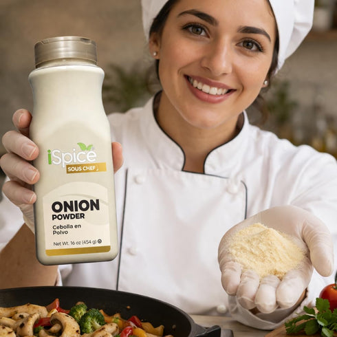 16 oz iSpice Blend | Onion Powder | | Bulk Size | Rich Aroma | Kosher (Onion Powder)