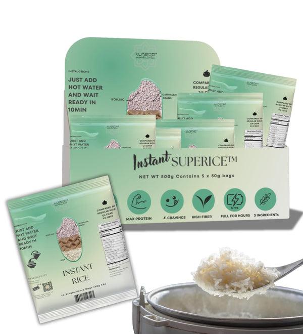 Low Carb Keto Rice - Gluten-Free, High Protein, Keto Friendly, Plant Based,