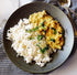 (Pack 5 Pack 6 The Cumin Club Paneer Butter Masala Instant Curry + Rice Sides Bundle - Vegetarian Meals Ready to Eat
