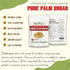 10.58 Oz (300g) PURE PALM SUGAR VIETFARMFOOD: Natural pure, convection dried seasoning made from real fruits - perfect