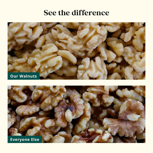 California Skinless Walnuts - Non-GMO, Naturally Sweet & Bitter-Free
