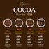 Generic 100% 500g Pure Cocoa Mass | Unsweetened Cacao Liquor for Baking & Hot Cocoa | Keto-Friendly, Vegan, Gluten-Free