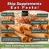Papa Vince Organic Whole Wheat Non Enriched Rigatoni: Low Gluten Italian Pasta made in Italy from Organic Non GMO
