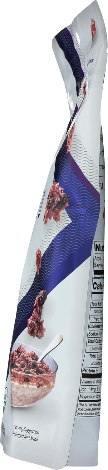 Living Intentions 9 Organic Superfood Cereal Blueberry Blast NonGMO Gluten Free Vegan Paleo Kosher Ounce Unit