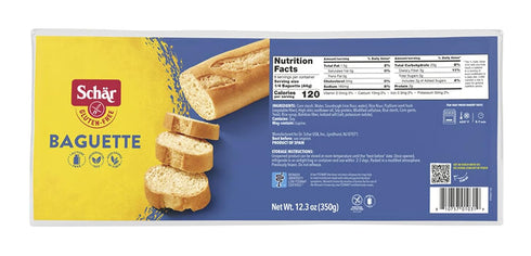 12.3oz, Pack 3, 12.3 Schar Dr Baguettes (Baquettes) Gluten Free, of Ounce