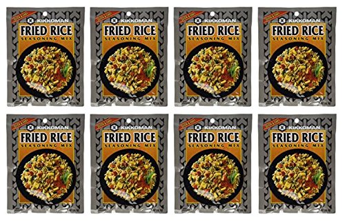 FILLBOSS Kikkoman Fried Rice Seasoning Mix, 1 oz Packets (Pack of 8)