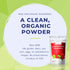 100% (5 oz) powbab Raspberry Powder from USA Grown Organic Raspberries. No Added Sugar, Not Freeze Dried, No Juice