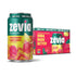 Zevia Zero Sugar Soda, Strawberry Lemon Burst, 12 oz Cans (6-Pack) Caffeine