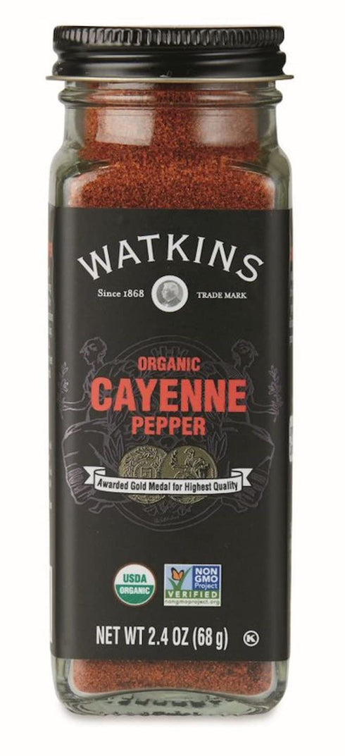 Watkins Gourmet Organic Cayenne Pepper Spice Jar, 2.4 oz