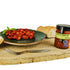 10.58 oz, Renna, Fire Roasted Grilled Tomatoes In preserved in oil, Product of Italy, Semi Dried, Pomodori, Experience