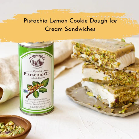 La Tourangelle Roasted Pistachio Expeller-Pressed Oil, 8.45 Fl Oz for Cooking, Baking, and Beauty