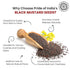 3 oz Pride of India Black Mustard Seeds | Whole Mustard Seed Indian Spice for Cooking & Pickling | Pungent Flavor