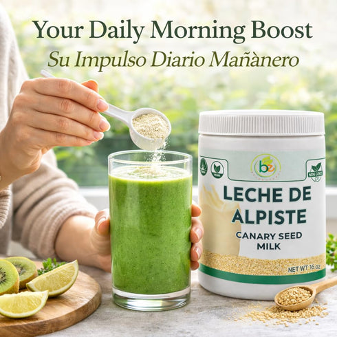 (16oz) 100% Leche de Alpiste POLVO Canary Seed Milk/ Powder Natural Suplemento Alimenticio