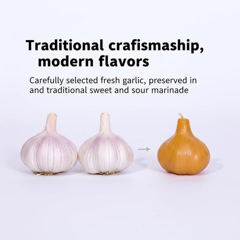 SODGHYTR 17.64oz, Pickled Garlics, Crunchy and Sweet Flavor,Long Shelf Life,Hot Pot Companion,Pickled Garlic Cloves