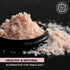 84+ 2.2 (35.2 oz.) Pride Of India - Pure Himalayan Pink Salt - Enriched w/ Natural Minerals, Fine Grind Pound Jar