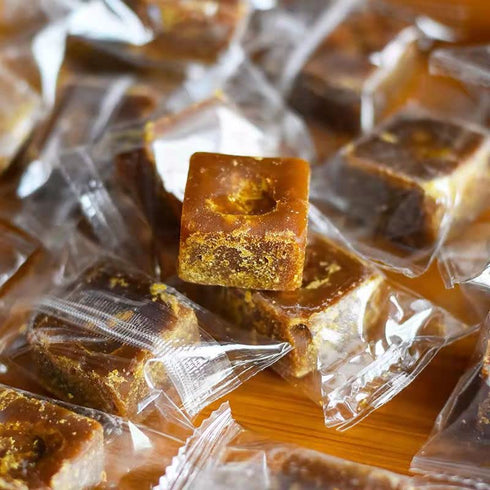 MIHUNTANG 8.81oz 250g Brown sugar -Handmade by ancient method-Preparation of brown sugar block from Yunnan sugarcane