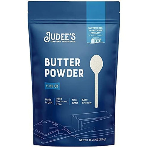 Judee's Gluten Free Butter Powder - Versatile Cooking & Baking Butter Powder