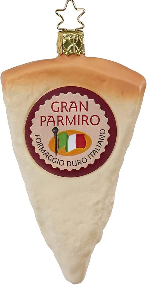Inge-Glas Inge Glas Italian Parmiro Parmesan Cheese German Christmas Ornament with Free Box