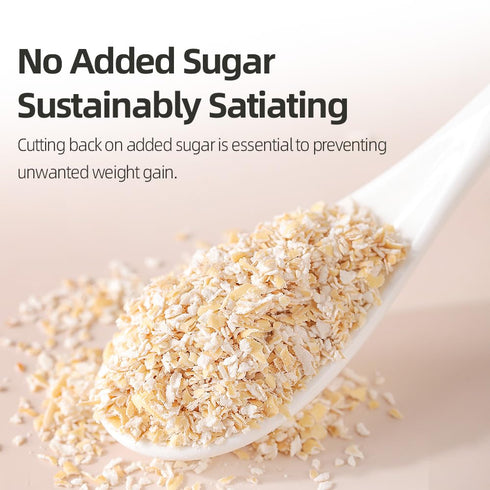 600g 21.1oz Oat Bran Airtight Can | / | PoetrySeptember, Low GI High Fiber Cereal for Long-Lasting Satiety, Ideal