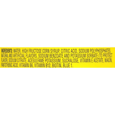 Big Hug 16 24 Fruit Barrels Sports Cap Blue Raspberry Fruit Flavored Drink, Fluid Ounce -- per case.